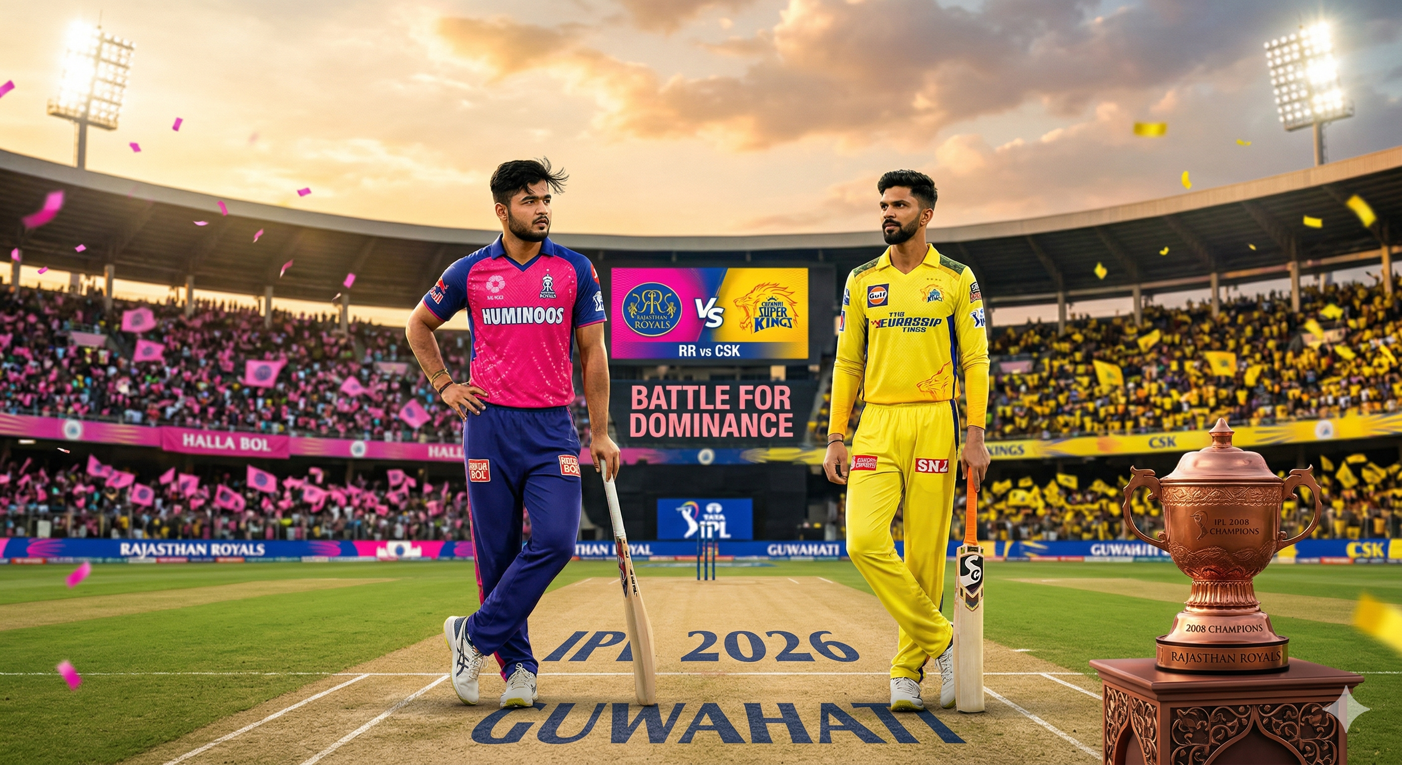 IPL 2026: RR vs CSK Historic Rivalry Unfolds