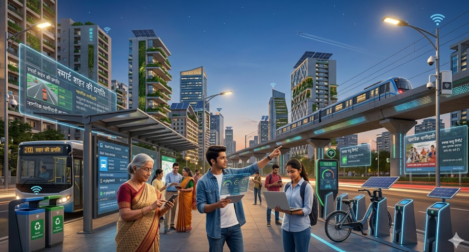 स्मार्ट सिटीज: तकनीकी विकास और सामाजिक बदलाव